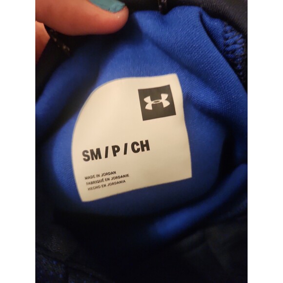 Under Armour Women's Dark Blue Pullover Funnel Hoodie Size S - Picture 11 of 12